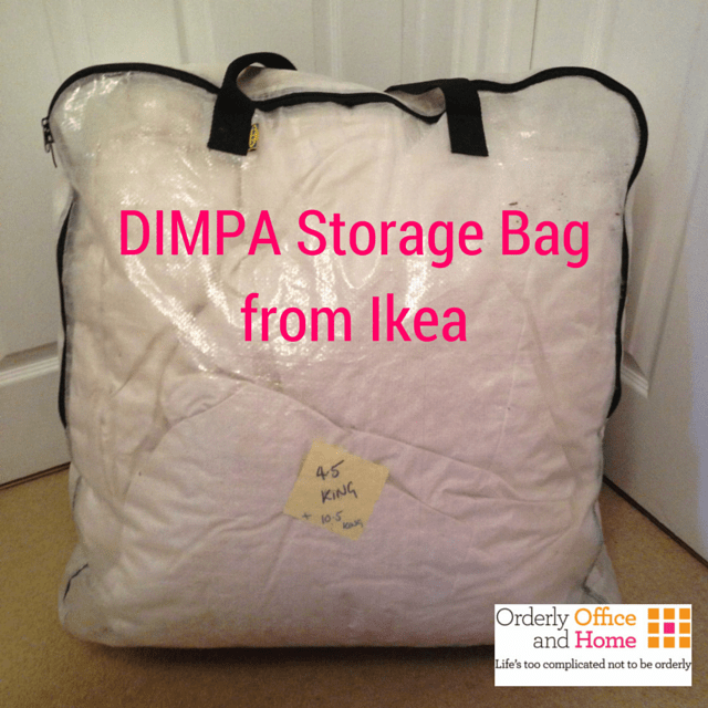 Orderly Office And Home Dimpa Storage Bag From Ikea