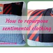 Orderly Office and Home blog - repurpose sentimental clothing