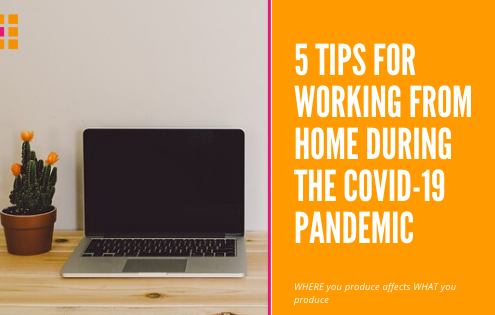 5 Tips for Homeworking during COVID19 from Orderly Office and Home