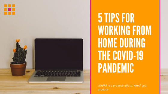 5 Tips for Homeworking during COVID19 from Orderly Office and Home